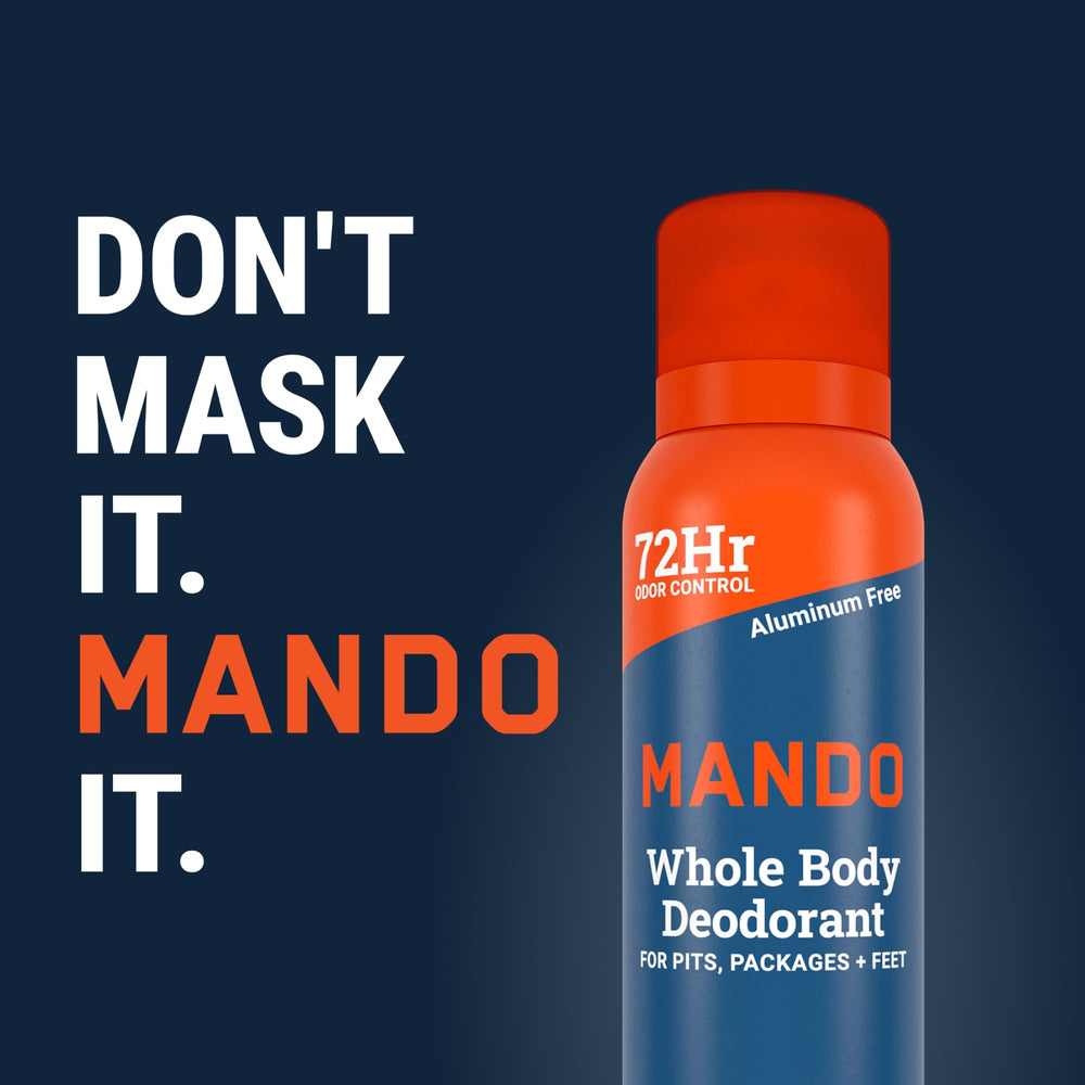 Mando 3-6-ounce can showcases portable, on-the-go protection wherever you are.