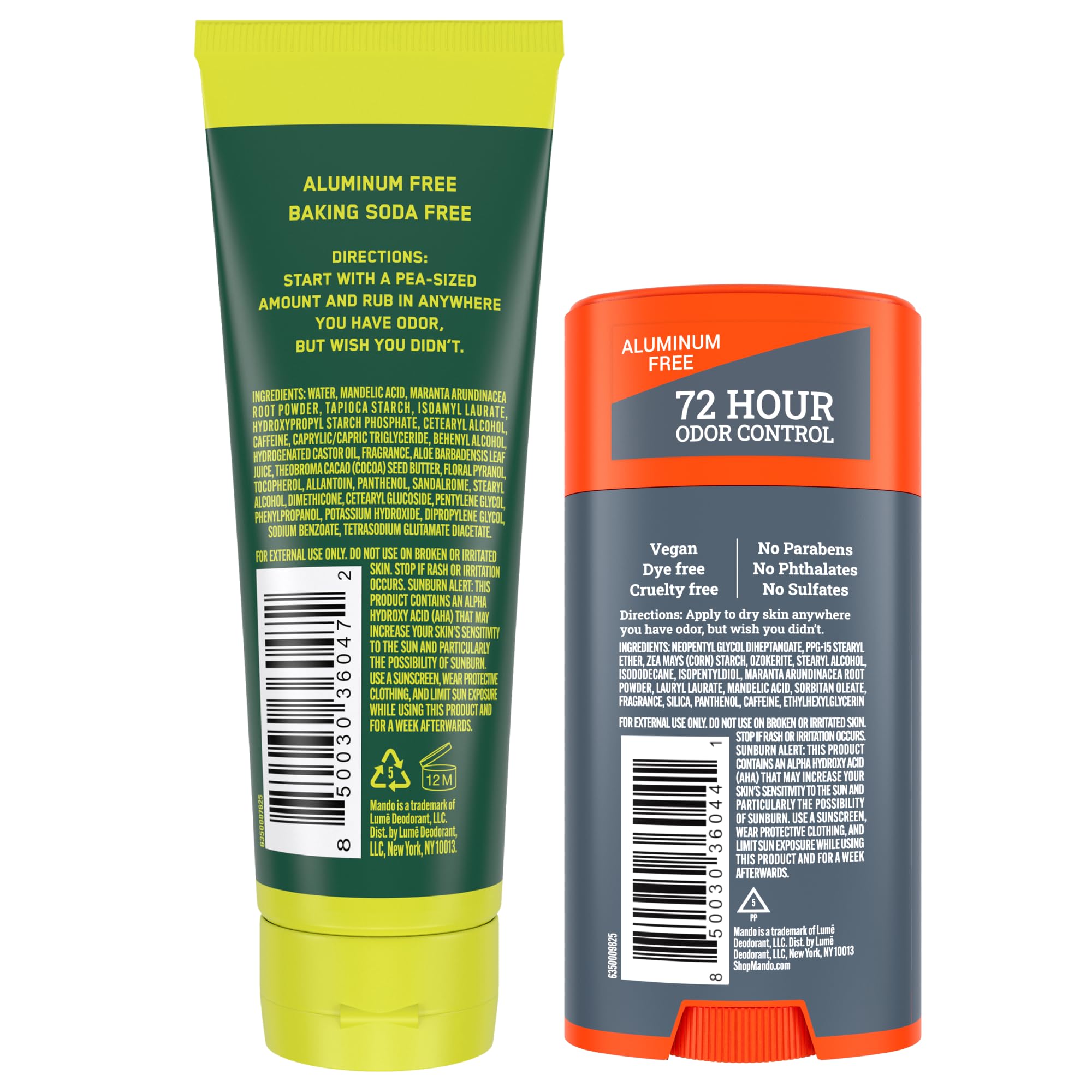 Mando bundle packaging highlights two products in Mt Fuji lineup.