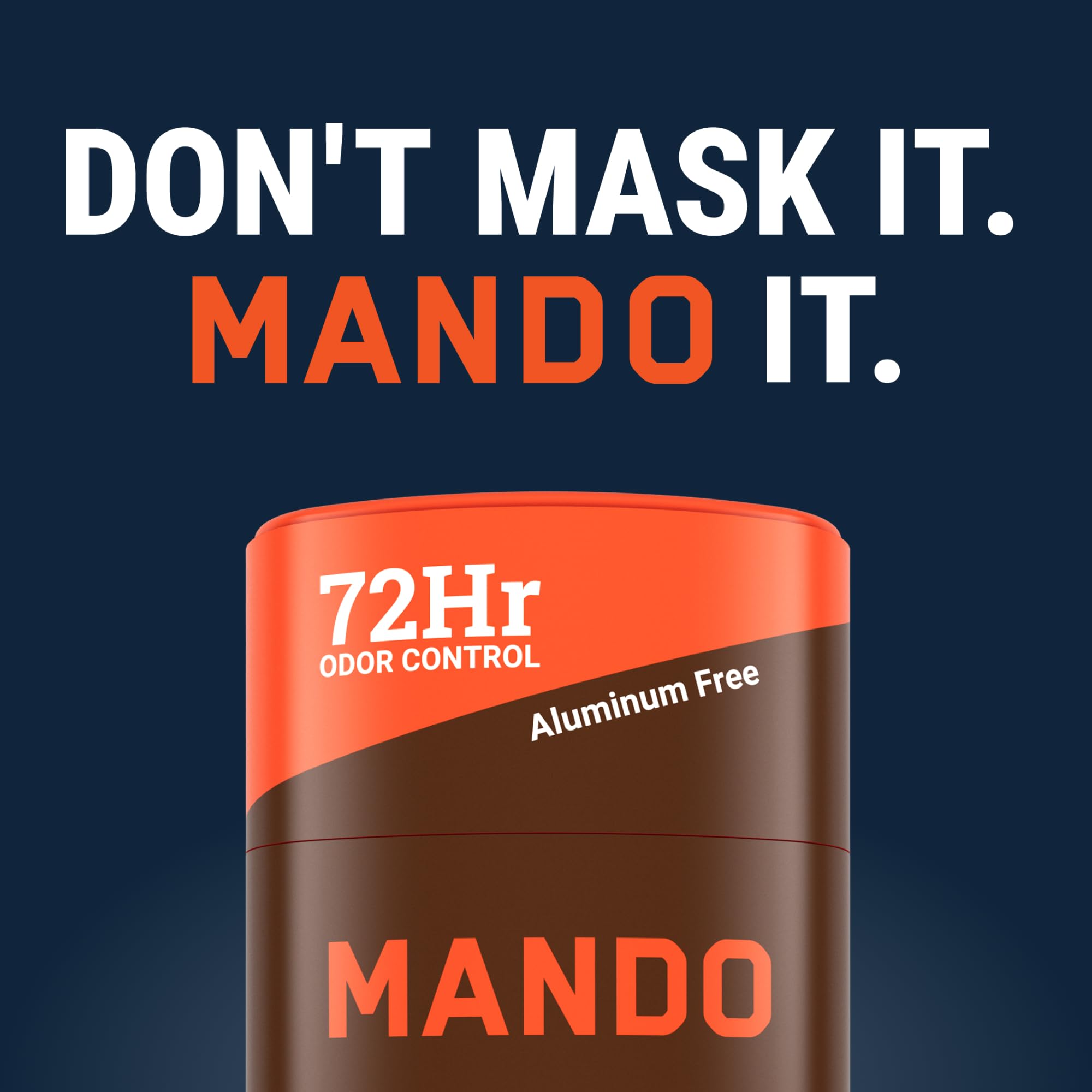 Mando Cedar Grove smooth solid stick resting on neutral background for everyday use.
