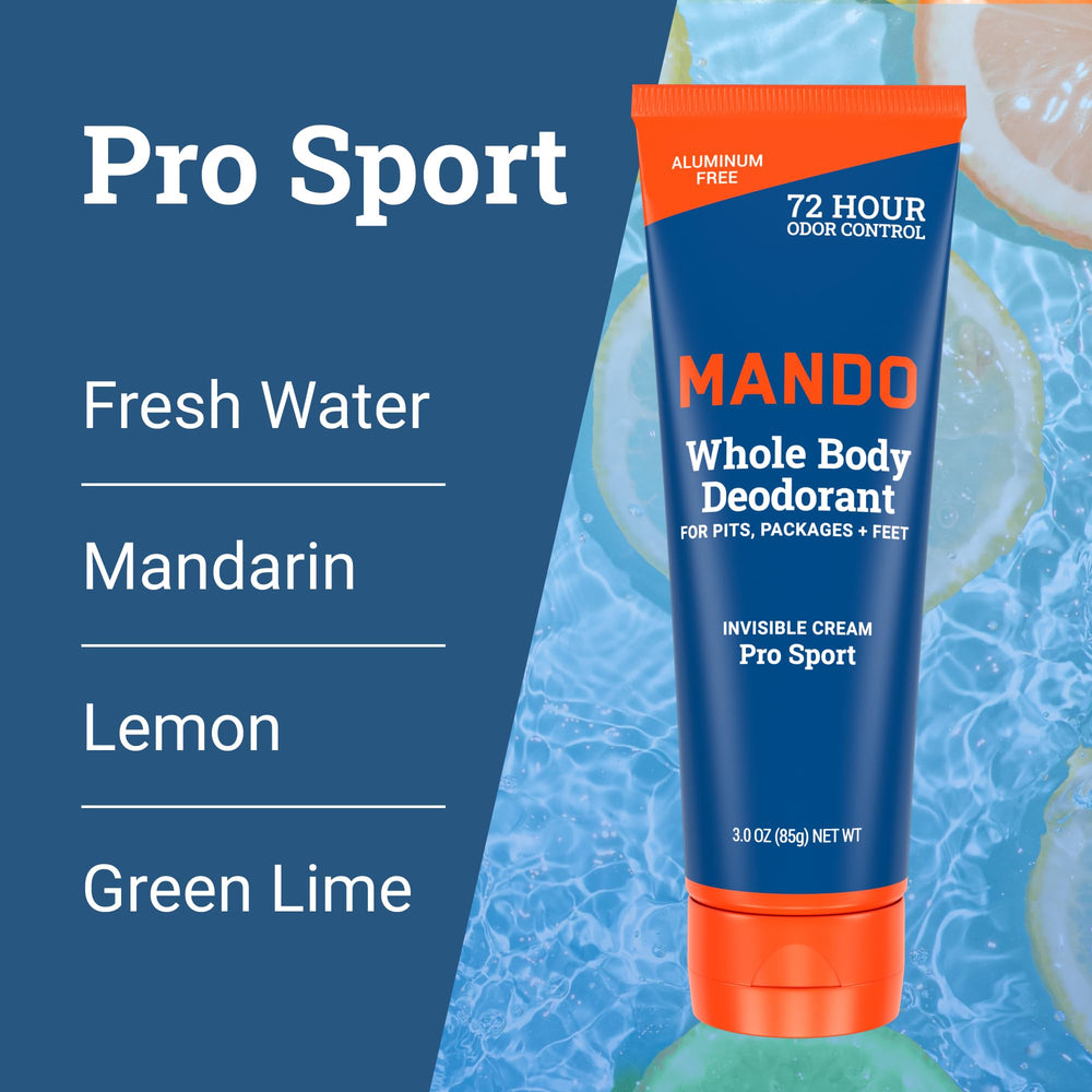 Mando Invisible Cream spread view shows smooth application and quick-dry finish.
