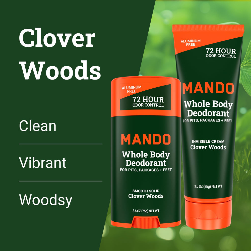 Mando odor-blocking visual 72h shows potential for up to 72-hour odor control.