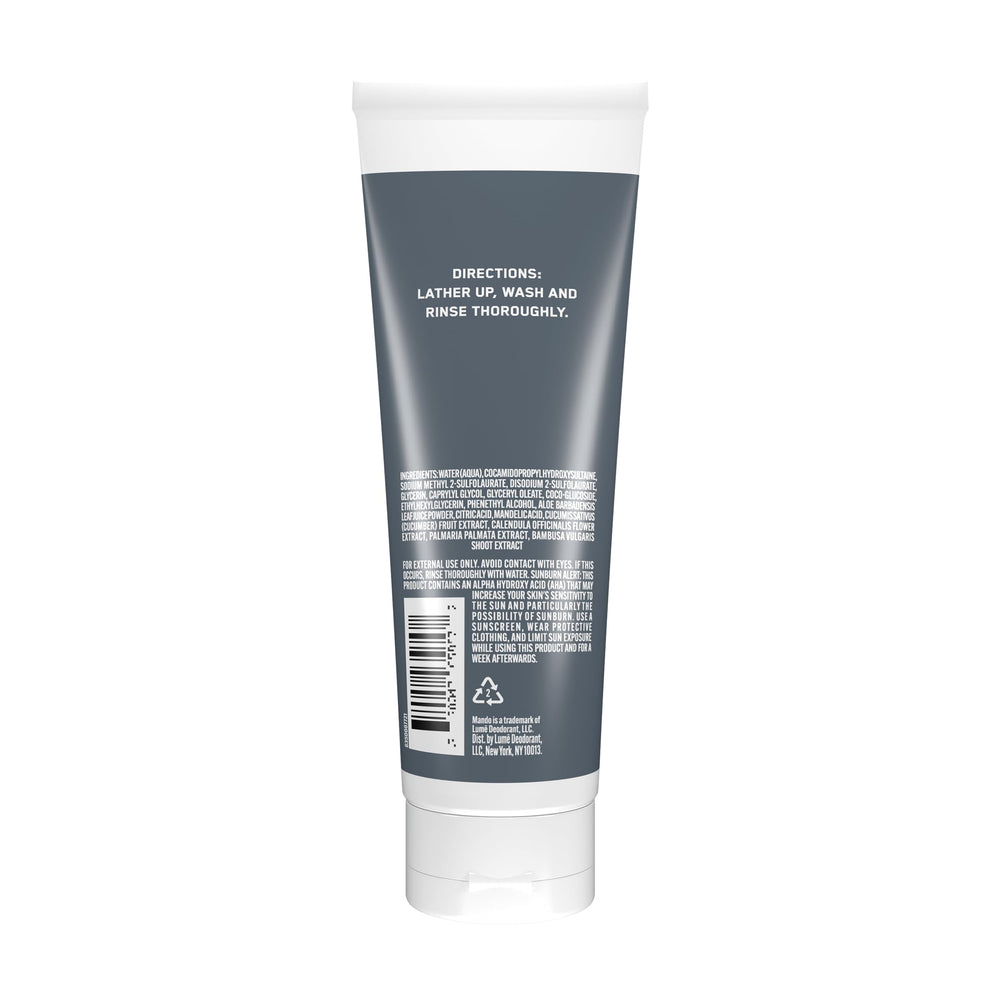Mando Odor Shield mandelic acid icon emphasizing odor-neutralizing ingredients