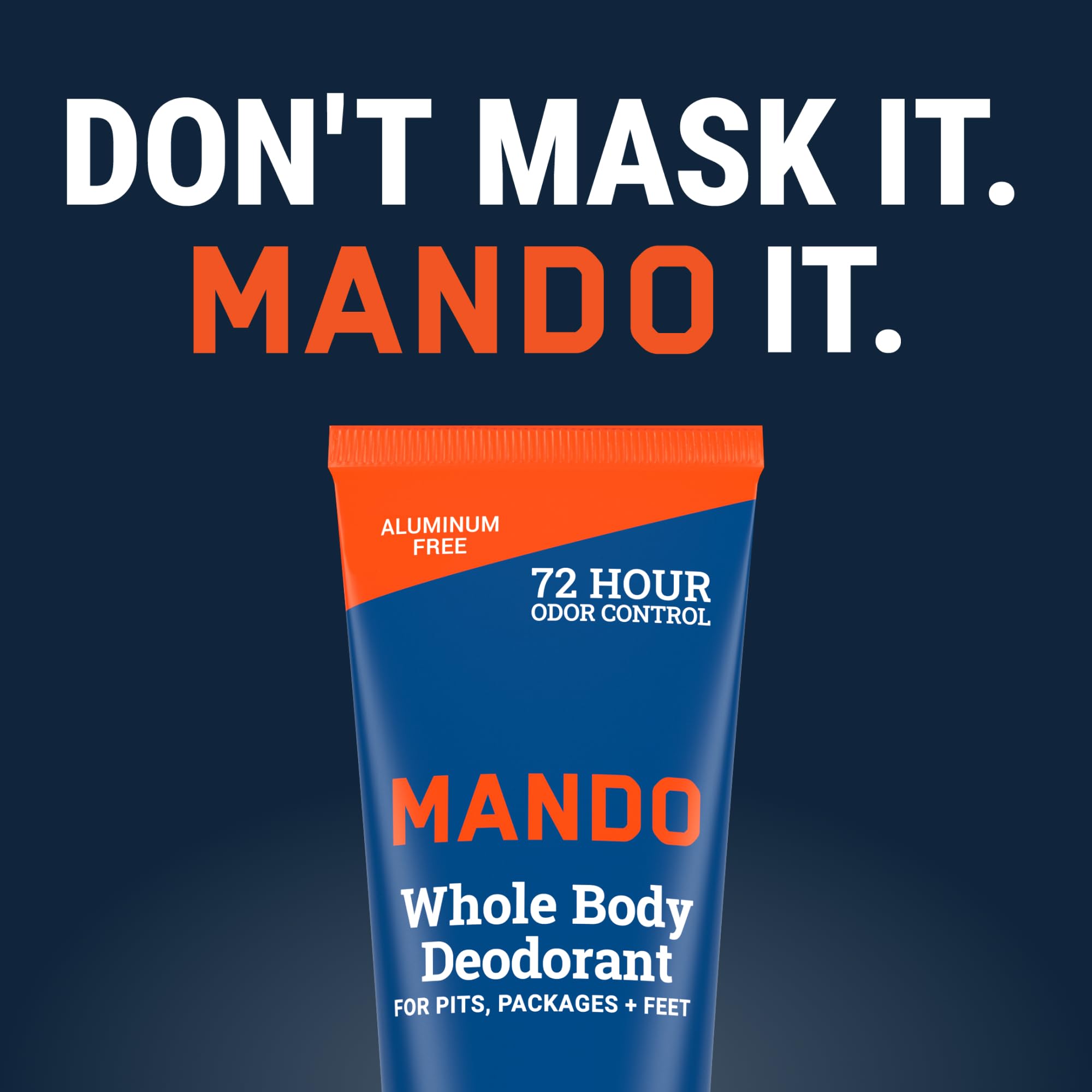 Mando Preodorant science infographic explaining pH optimization