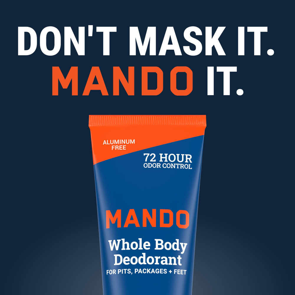 Mando Preodorant science infographic explaining pH optimization