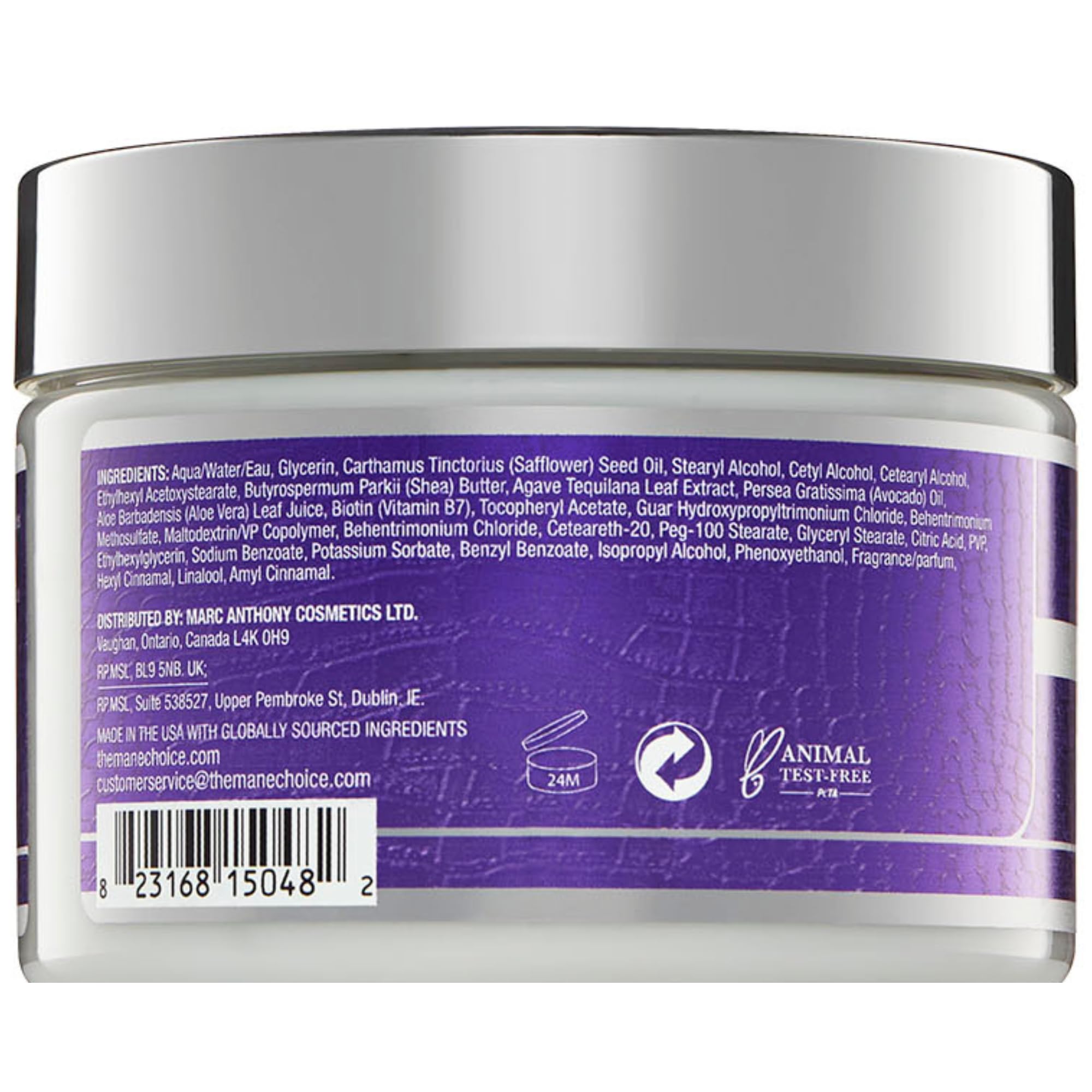 Wash-and-go ready curls powered by The Mane Choice Alpha Curly Cream for smooth, moisturized strands.