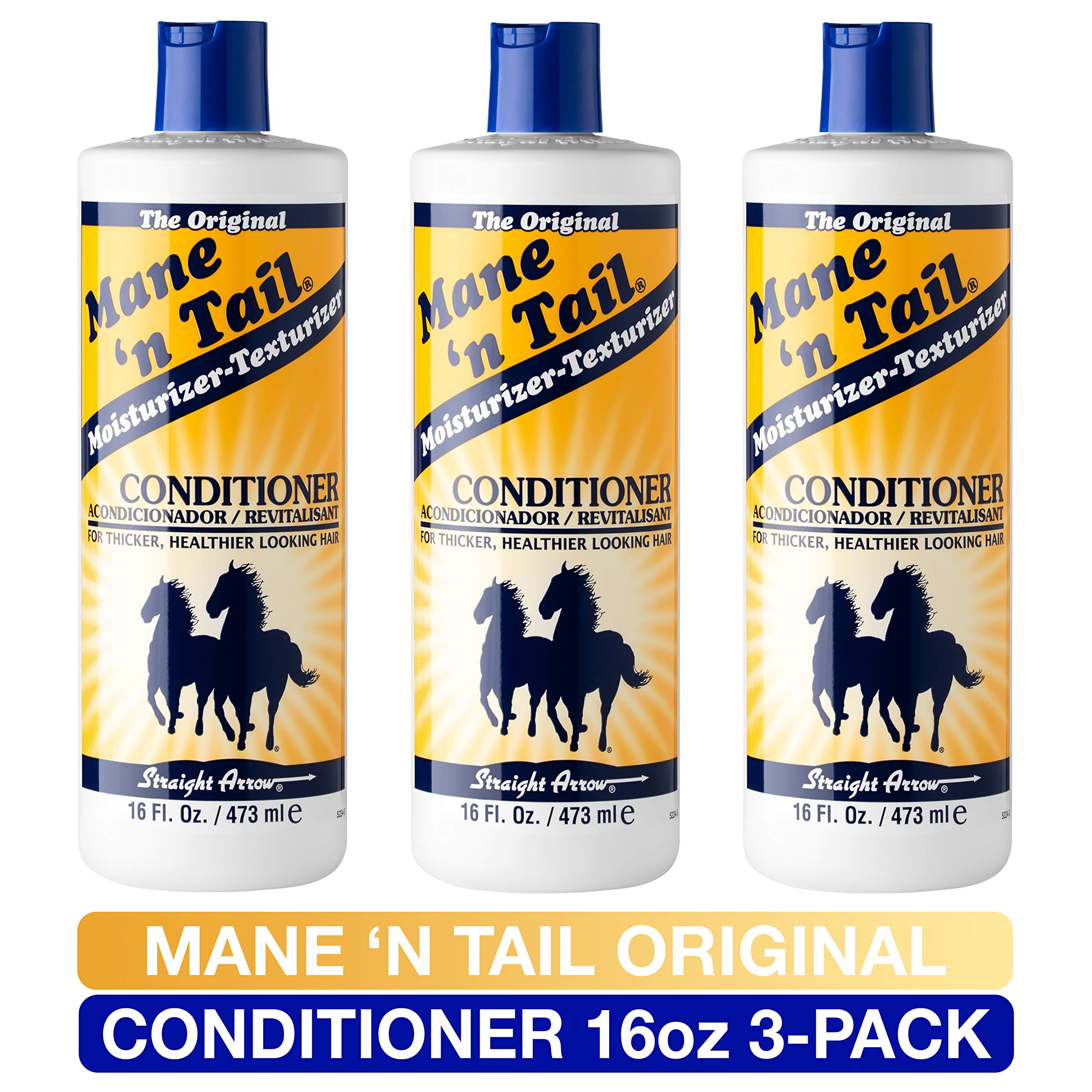detangling close-up with mane 'n tail reducing frizz and smoothing strands