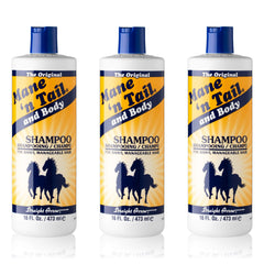 Mane 'n Tail Original Formula Shampoo 16oz pack shot highlights value for thicker, fuller hair.