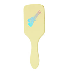 Mane Ready or Knot brush birch wood handle shown as durable detangler