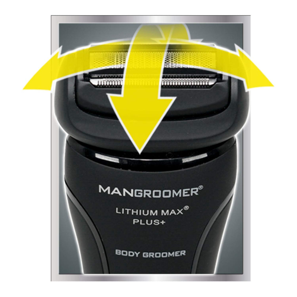 MANGROOMER Lithium Max Plus 8-setting trimmer provides precise length control