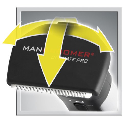 MANGROOMER Ultimate Pro Back Shaver bi-directional head for versatile shaving