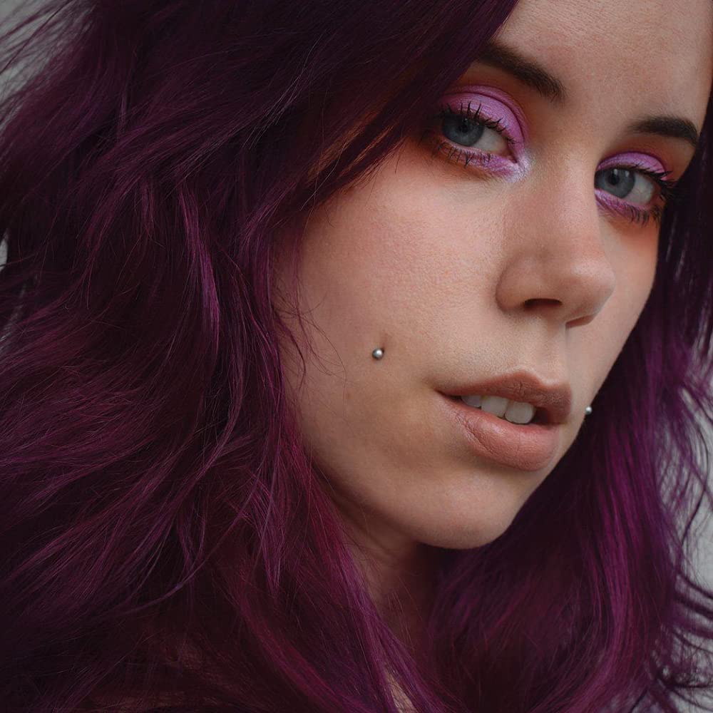 MANIC PANIC Classic Fuschia Shock resealable tub keeps dye fresh for multiple uses