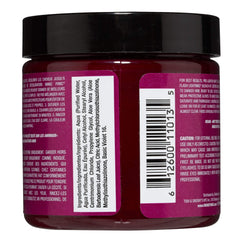 MANIC PANIC Fuschia Shock swatch reveals deep pink pigment with lasting brightness