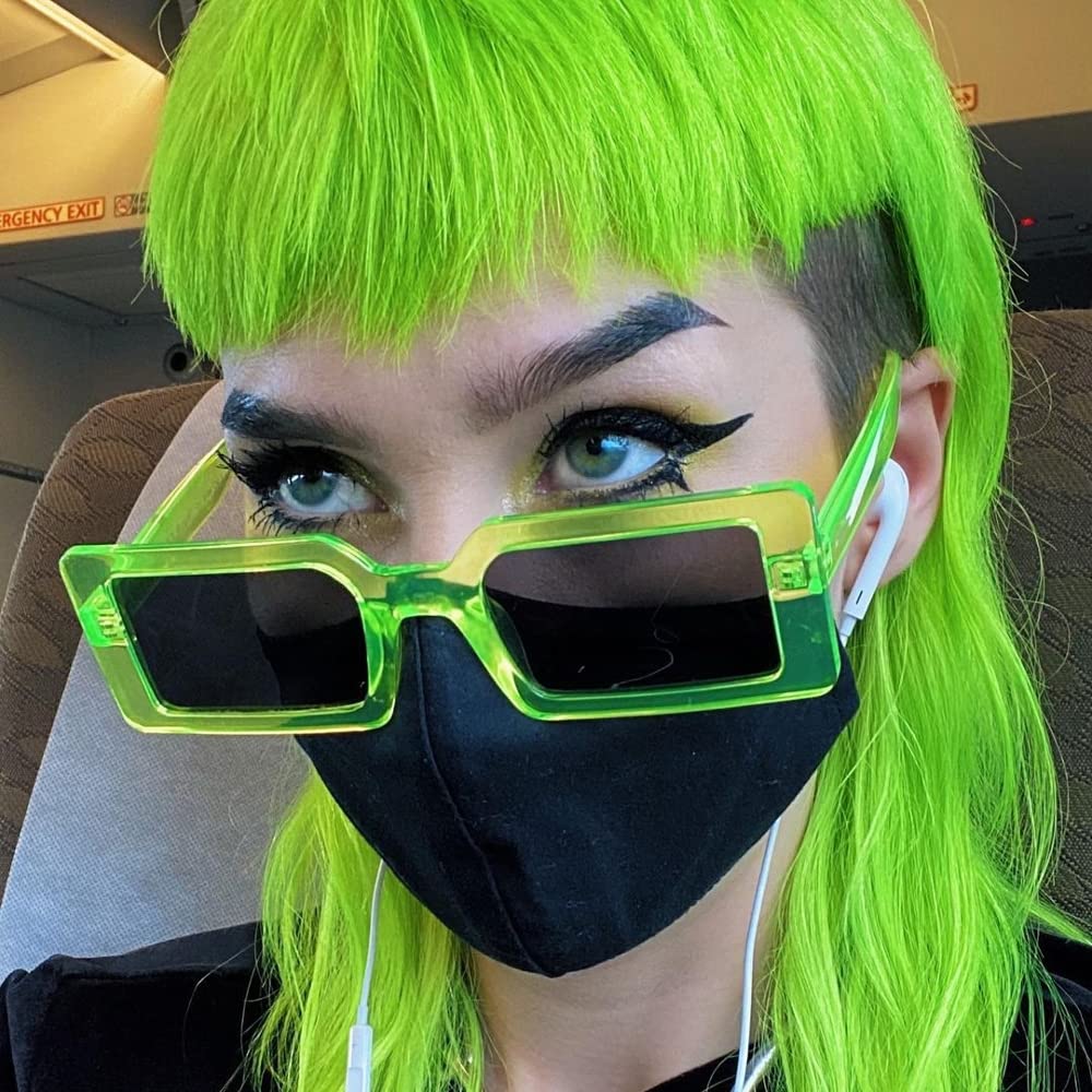 MANIC PANIC Electric Lizard color lasting 4-6 weeks and fading gradually