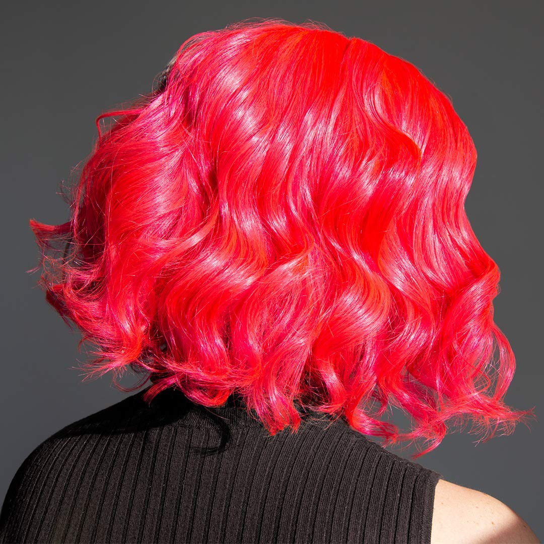MANIC PANIC Electric Pink Pussycat being mixed with other colors