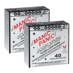 MANIC PANIC Flash Lightning bleach powder designed for strong lift on dark hair