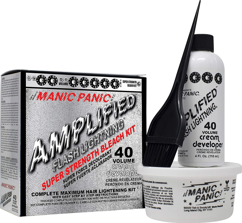 MANIC PANIC Flash Lightning developer bottle for high lift up to seven levels