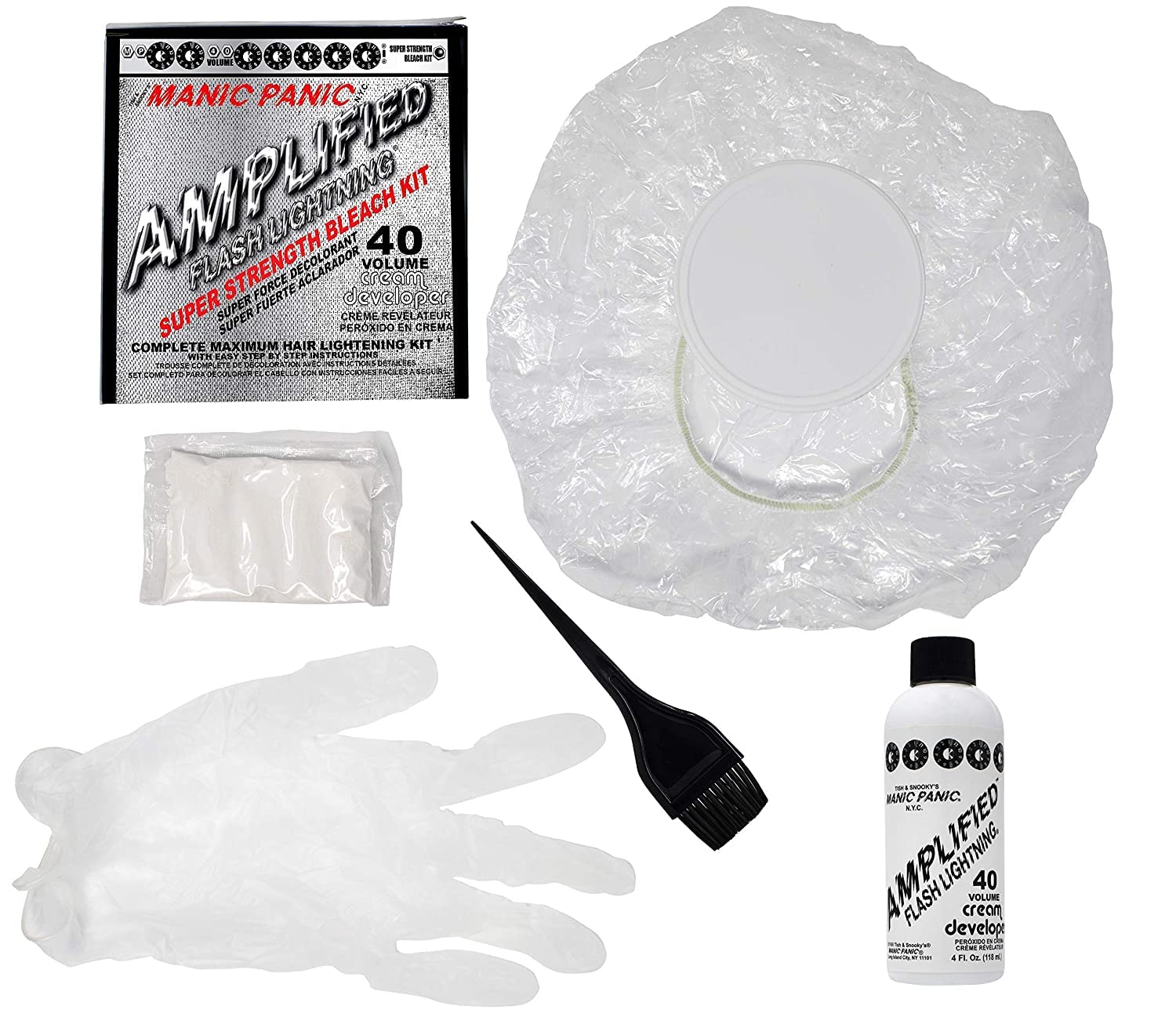 MANIC PANIC Flash Lightning gloves included for at-home lightening sessions