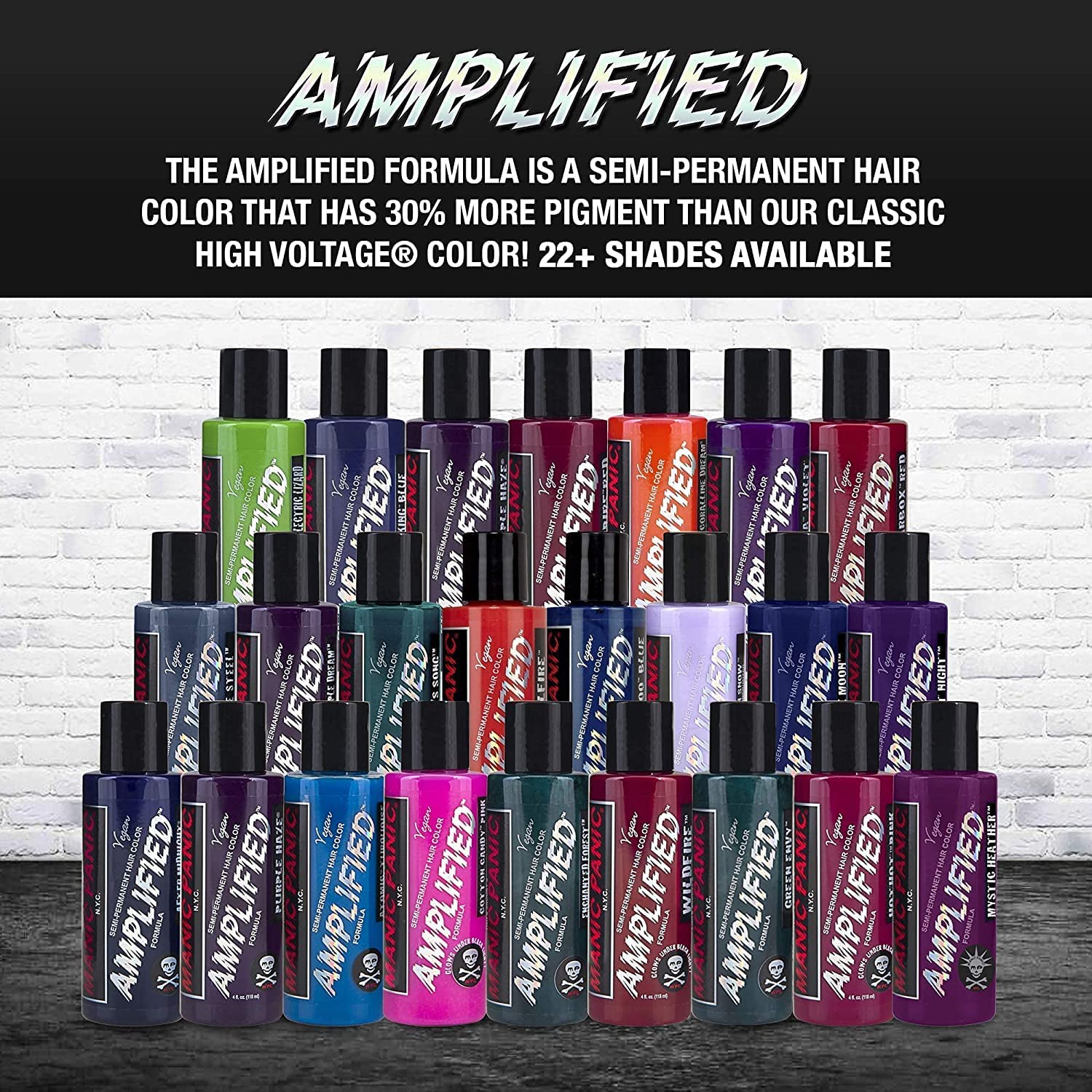 MANIC PANIC Made in USA badge signals quality and trust.