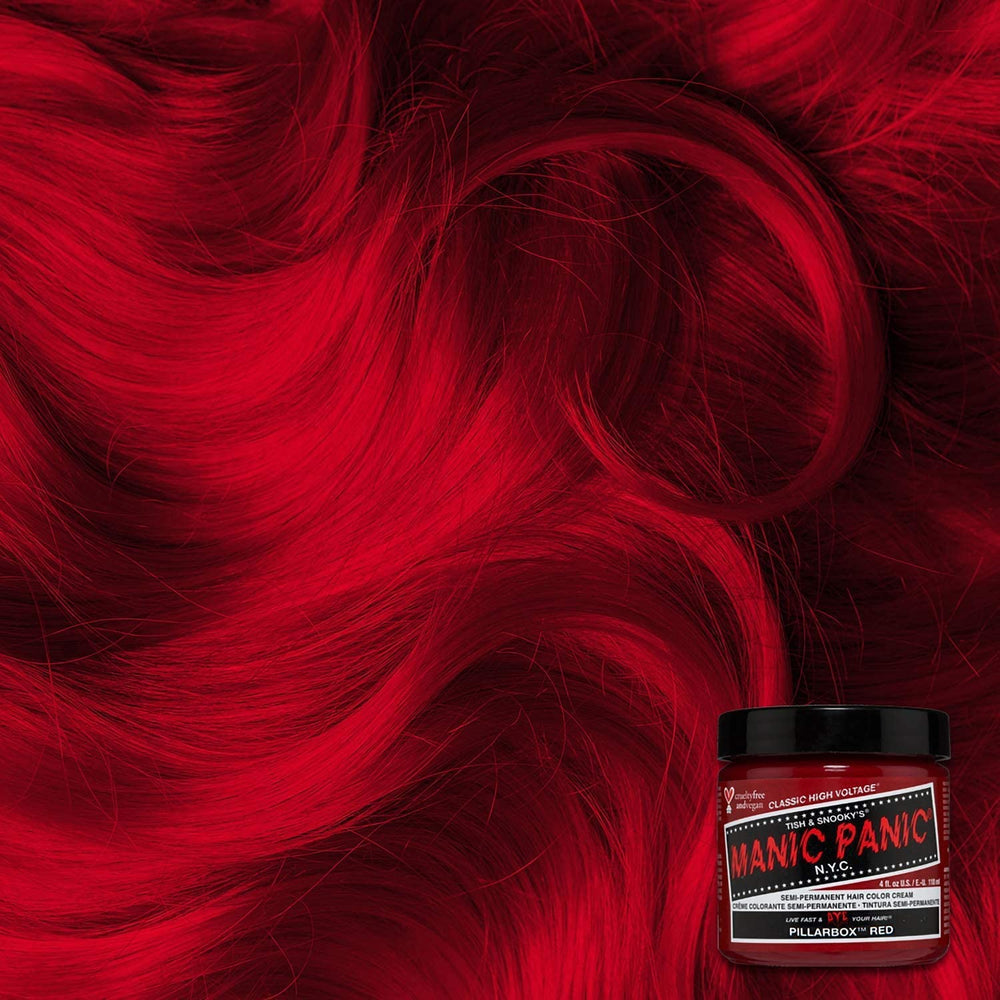 MANIC PANIC mixing custom shades reveals versatile color creation options