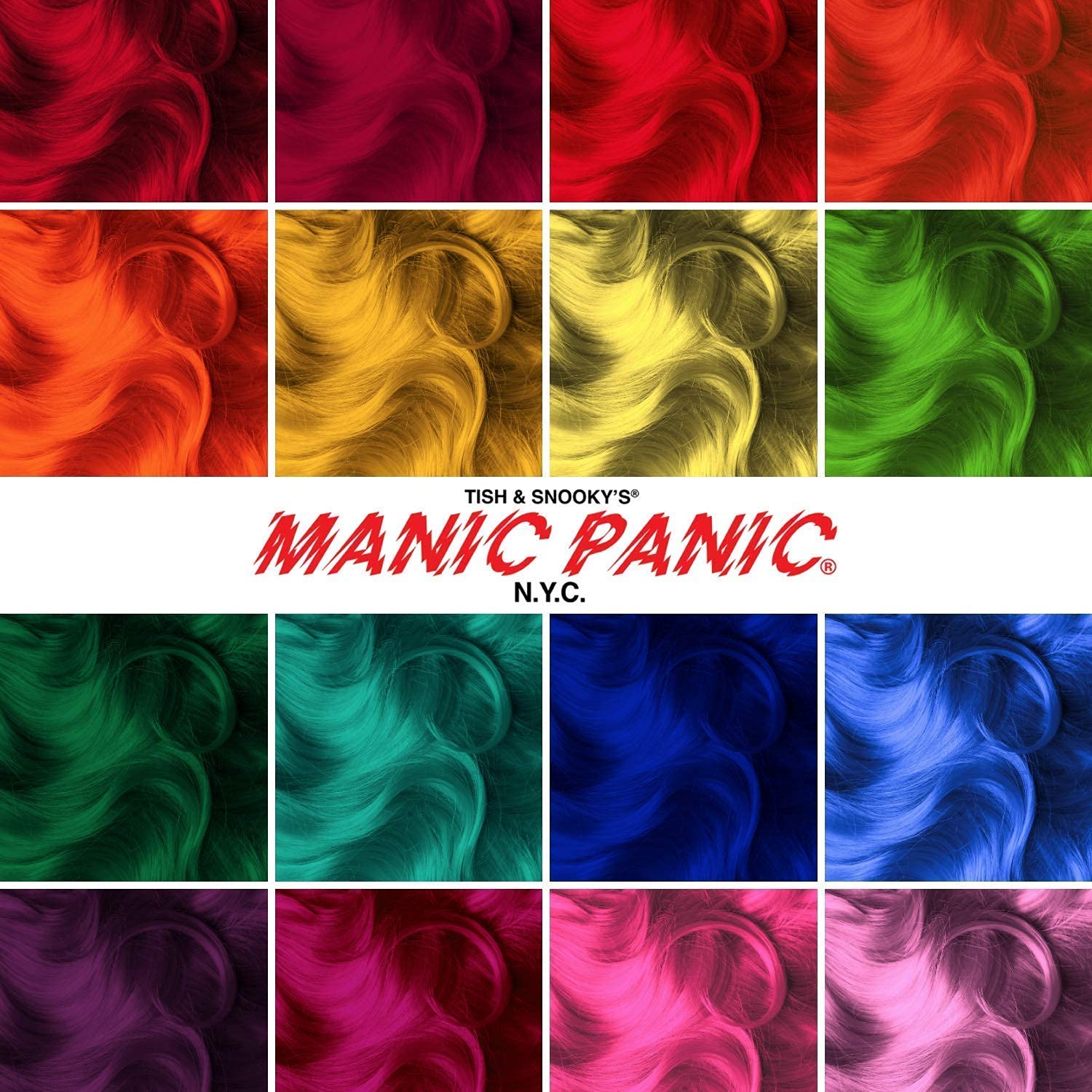 MANIC PANIC mixing with Pastelizer to create soft pastel hues.