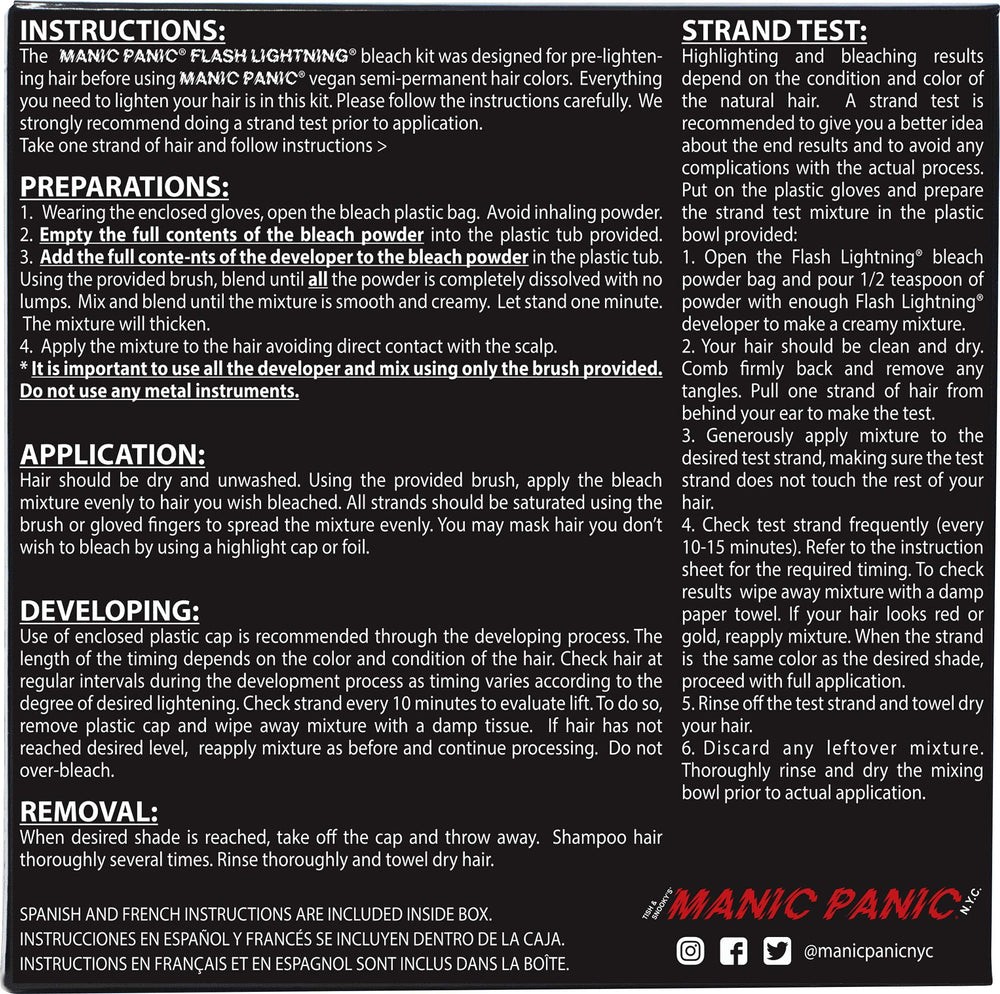 MANIC PANIC PETA-accredited products champion animal-friendly beauty.