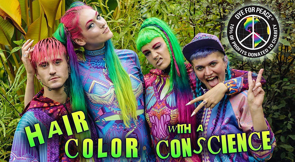 MANIC PANIC Pink Warrior Amplified free from ammonia and gluten for a gentler color.