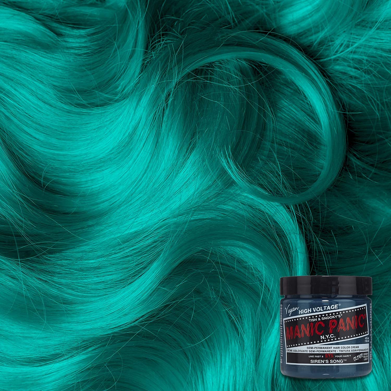 MANIC PANIC Siren's Song pastel-izer mix swatches demonstrate soft hue options.