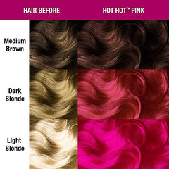 MANIC PANIC Amplified three-times pigment delivers richer color payoff.