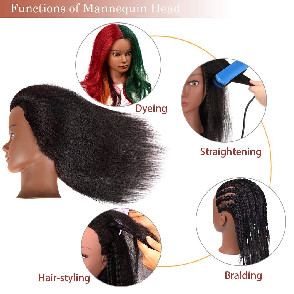 mankainhead hair wash condition-ready head suitable for routine upkeep.