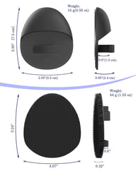 Manmihealth silicone face brush for deep cleansing and gentle exfoliation.