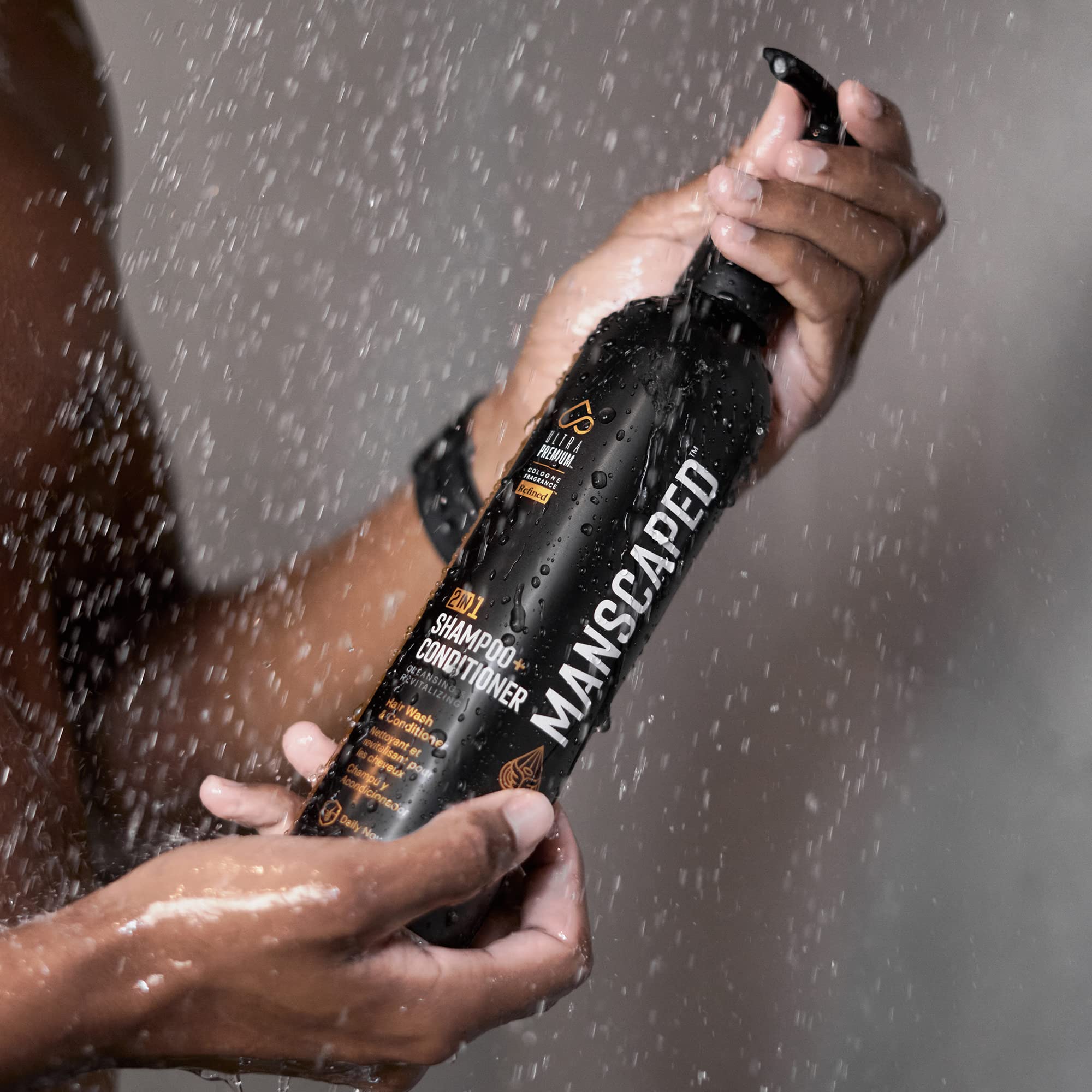 MANSCAPED 2-pack display packaging conveys value and convenience.
