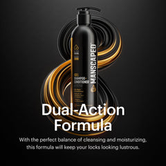 MANSCAPED aloe in formula for soothing, non-greasy hydration.