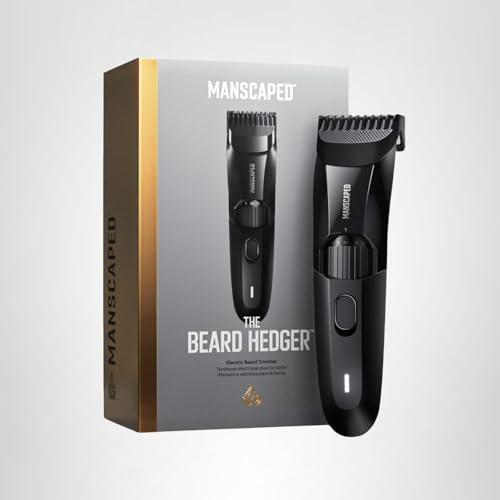 MANSCAPED Beard Hedger AC adapter provides reliable charging options.