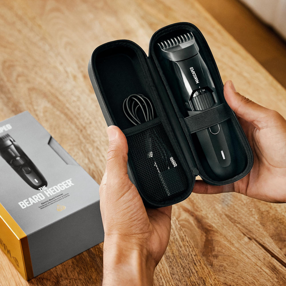 MANSCAPED Beard Hedger USB-C charger for convenient power top-ups.