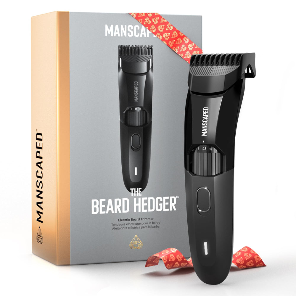 MANSCAPED Beard Hedger zoom wheel for precise length control and versatile beard styles.