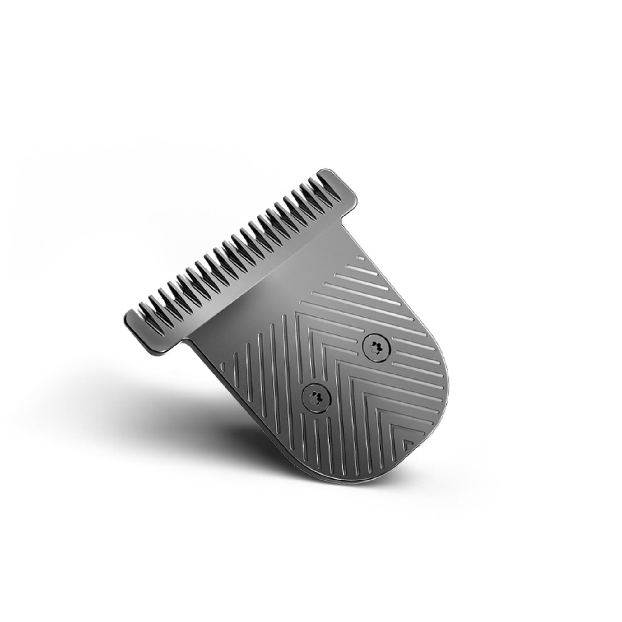 MANSCAPED Beard Hedger blade snapped into trimmer for quick grooming.