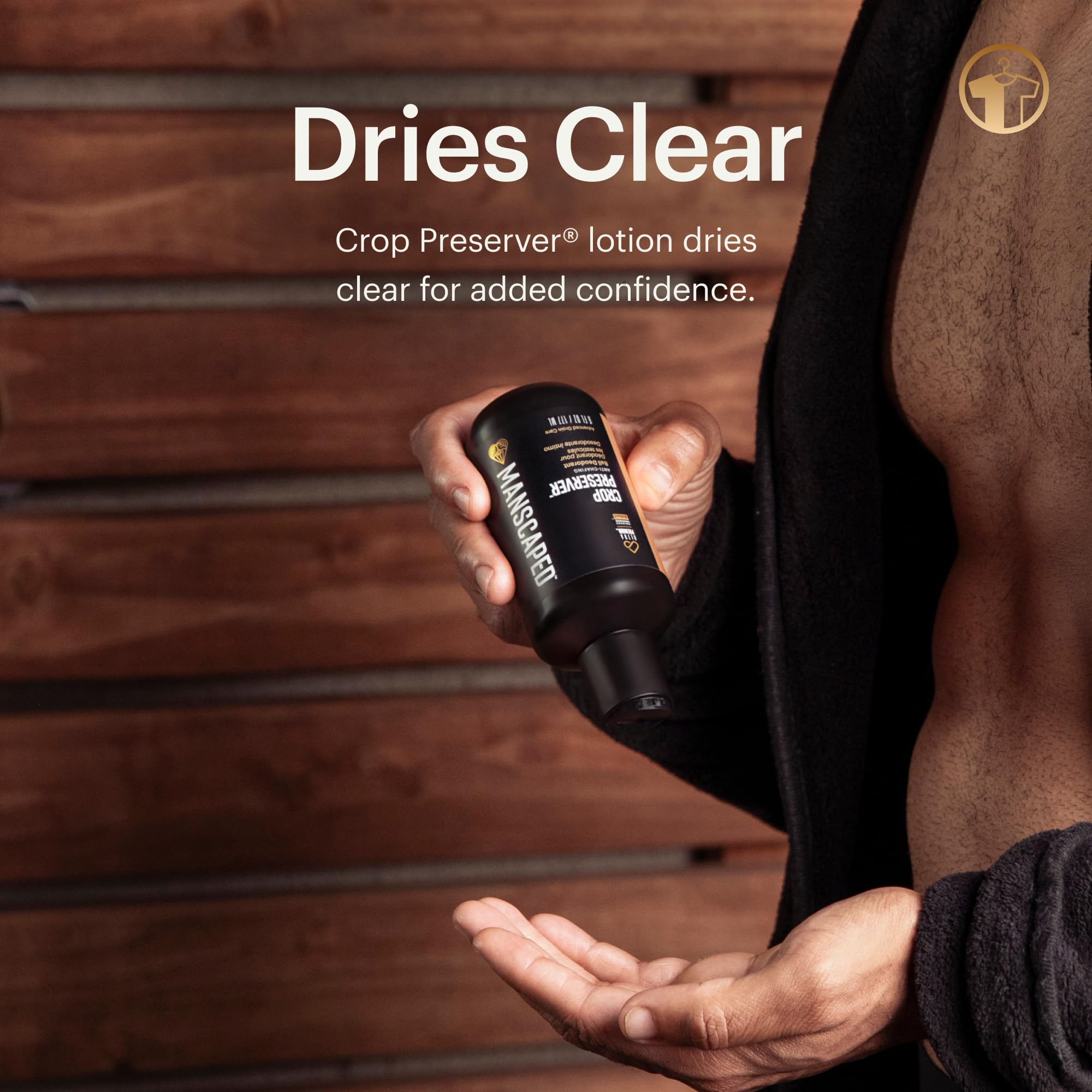 MANSCAPED Crop Preserver refined scent for confident, discreet use