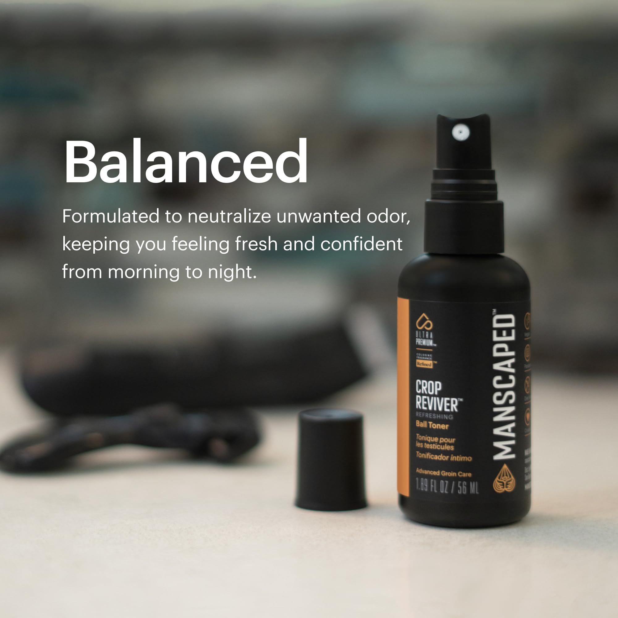 MANSCAPED Crop Reviver 2-pack boxes for home and travel