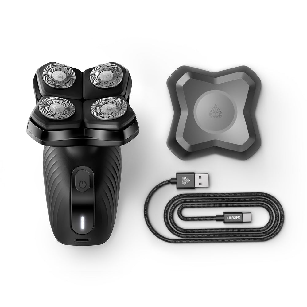 MANSCAPED The Dome Shaver Plus waterproof design suitable for shower use