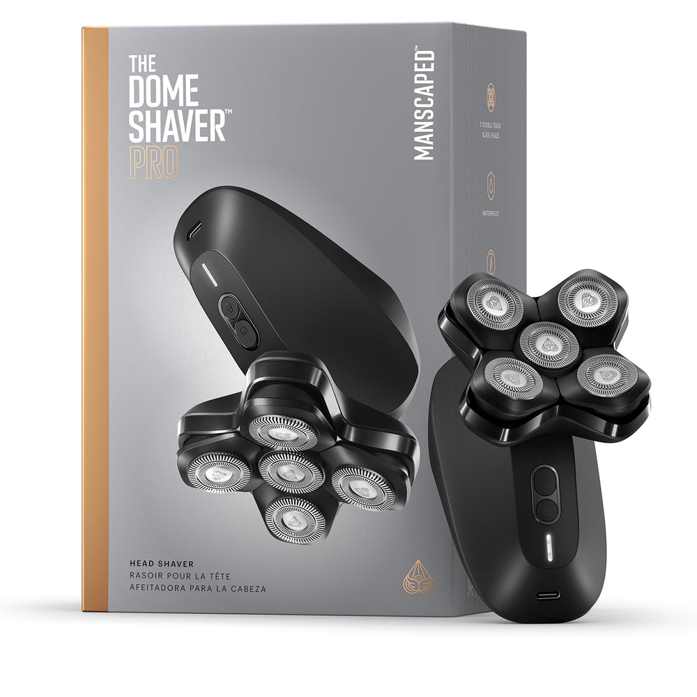 MANSCAPED The Dome Shaver Pro detachable blade pad for easy cleaning