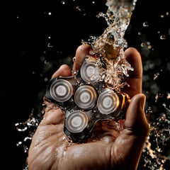 MANSCAPED The Dome Shaver PRO FlexAdjust technology maintains scalp contact during shaving.