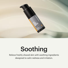 MANSCAPED Face Shave Soother red algae ingredient visible for soothing, moisturizing post-shave care
