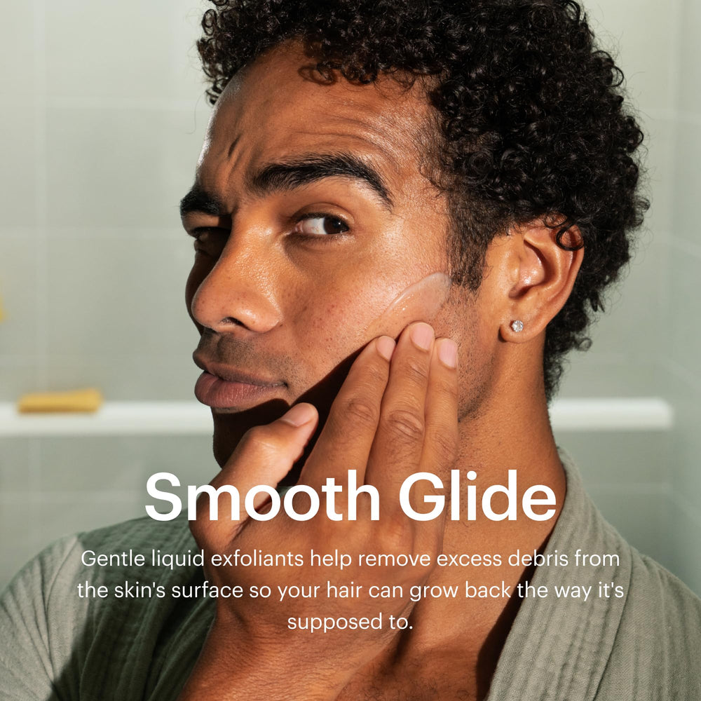 MANSCAPED Face Shave Soother vegan and paraben-free formula ensures comfort for sensitive skin