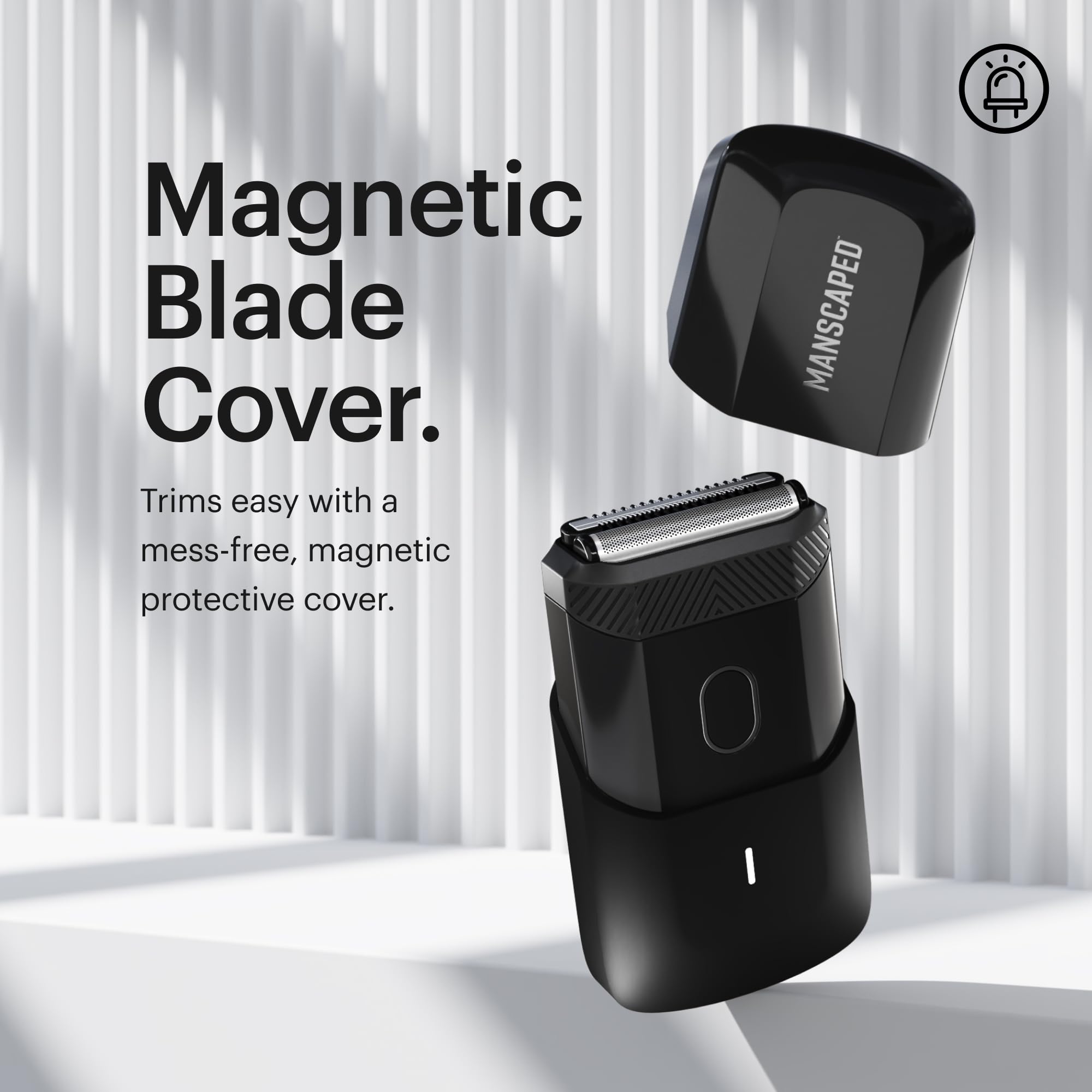 MANSCAPED Handyman dual-action SkinSafe blades deliver safe, efficient shaving.