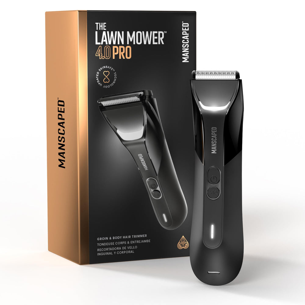 MANSCAPED Lawn Mower 4.0 PRO includes an EVA travel case for on-the-go grooming.
