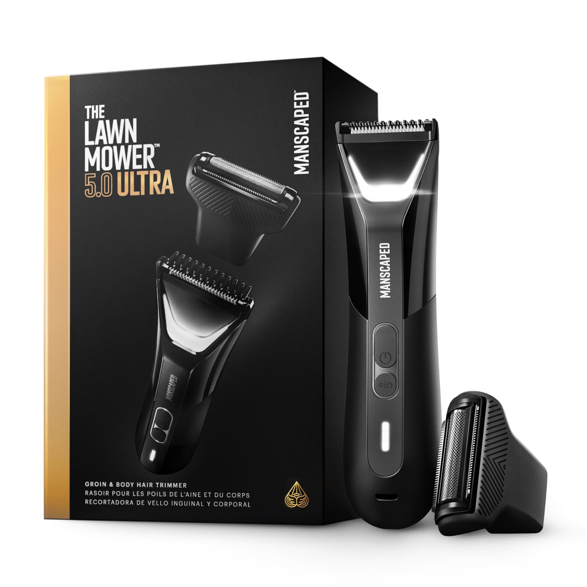 MANSCAPED Lawn Mower 5.0 Ultra body grooming beyond groin areas