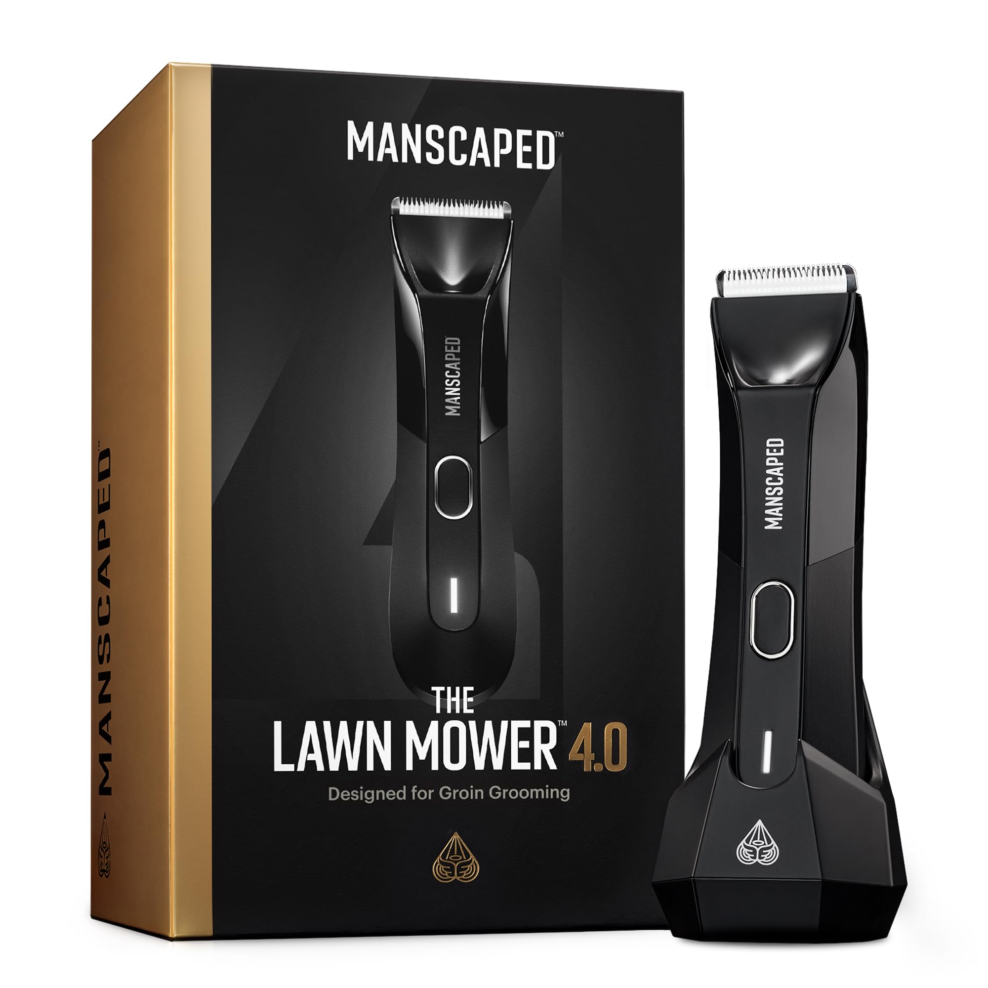 MANSCAPED The Lawn Mower 4.0 waterproof image demonstrates wet/dry grooming flexibility.