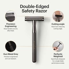 MANSCAPED The Plow 2.0 zinc head delivers durable close shaving performance.