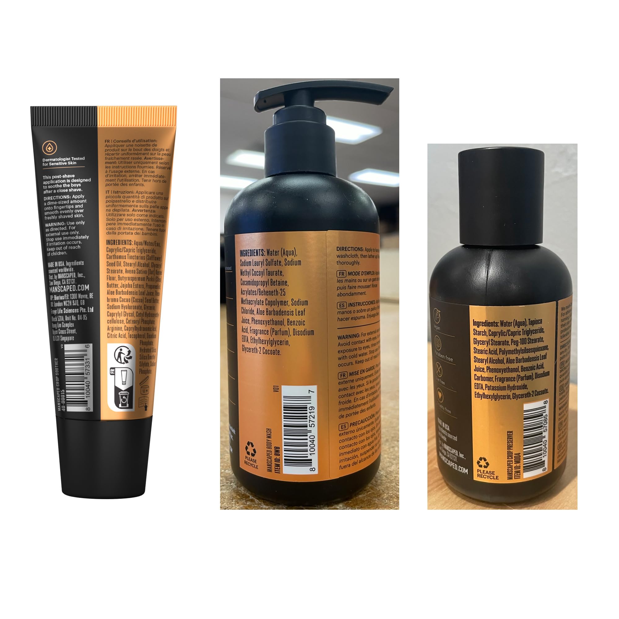 MANSCAPED Shed 2.0 packaging showcases durable, organized storage for grooming tools.