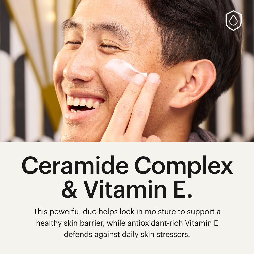 MANSCAPED Skin Ultra Ceramide Complex bottle supports balanced moisture and skin barrier.